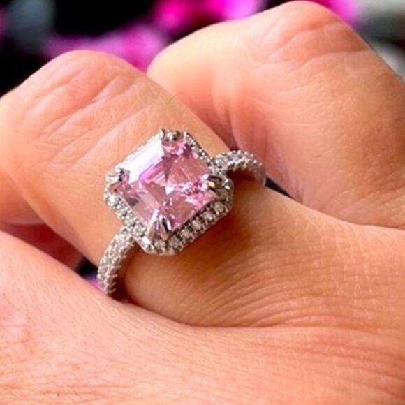 The Valiant in Pink Sapphire in 925 silver sz 8 - Picture 9 of 9